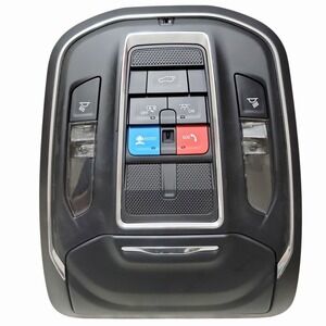 OEM GM Overhead Console Dome Light Assembly OnStar SOS Assist Black